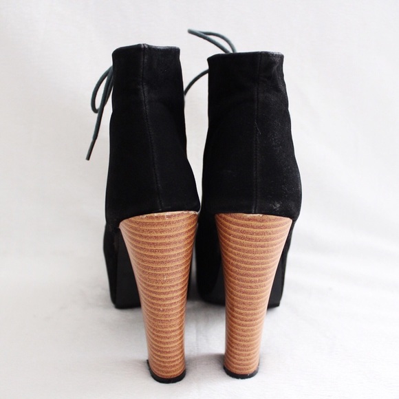 Promise Magi Suede Platform Ankle Booties - Picture 3 of 7